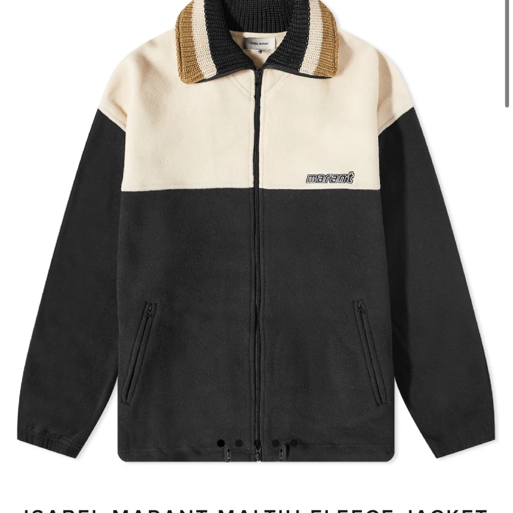 ISABEL MARANT MALTIH FLEECE JACKET